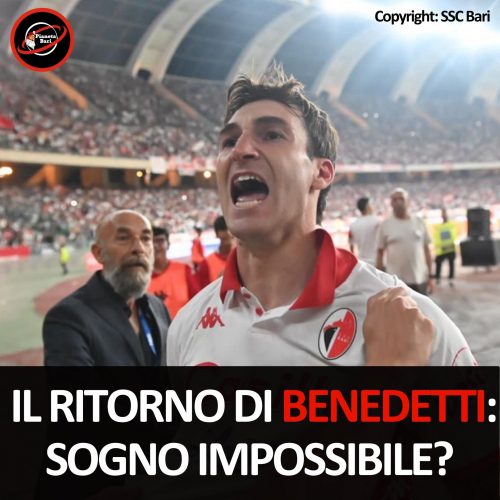 Il futuro di Benedetti: la foto-notizia