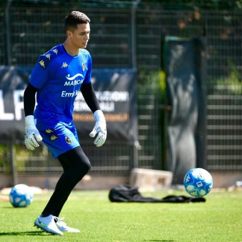 Primo allenamento in gruppo per Brenno. Oggi test con la Primavera