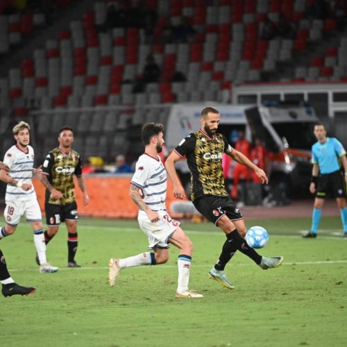 Bari, 25 convocati per il Pisa. Torna Di Cesare, out Diaw