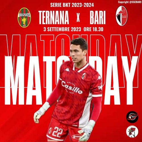 Ternana-Bari: le ufficiali. Koutsoupias confermato, c’è Zuzek dietro. Lucarelli lancia Favilli