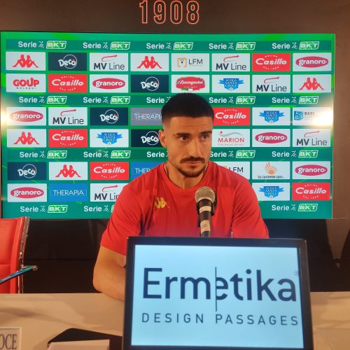 Acampora: “Non possiamo prendere gol in quel modo. I fischi ci devono caricare”