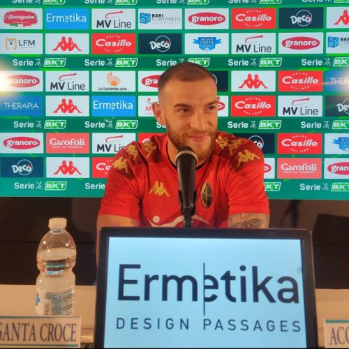 Vicari: “Strafelice per il gol, ho un problemino che stiamo valutando. Marino ha cercato di cambiarci la mentalità. Brenno si mette a disposizione”