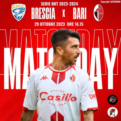 Brescia-Bari: le ufficiali. Marino passa al 4-4-2 con Diaw e Nasti, Pucino titolare