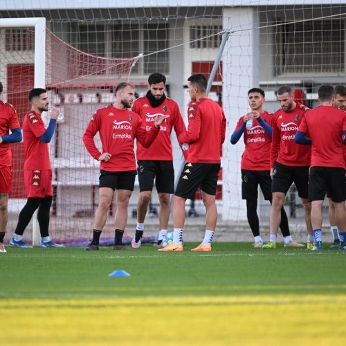 L’allenamento: sala video, scarico e partitella