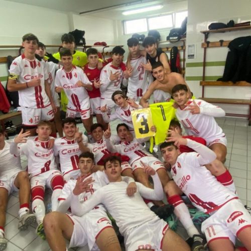 Giovanili, l’Under 16 schianta il Palermo: 4-0. Pari a reti inviolate per l’Under 15