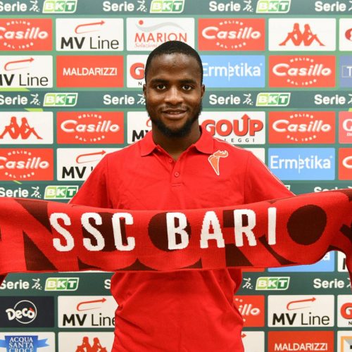 UFFICIALE – Yayah Kallon è un nuovo attaccante del Bari