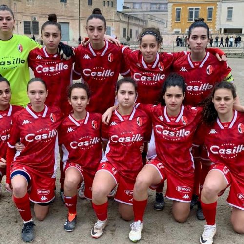 Bari femminile: Under 17 ok con l’Altamura (4-0) ai playoff. Tripletta Carlucci