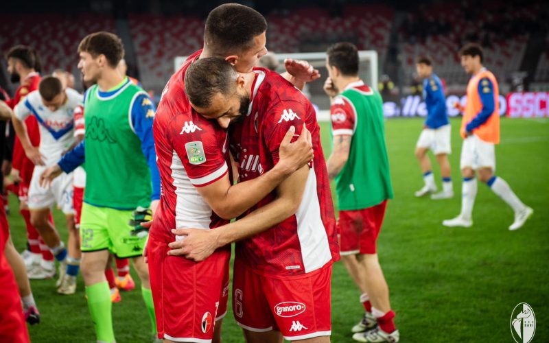 Esultanza Serie B Bari Ternana