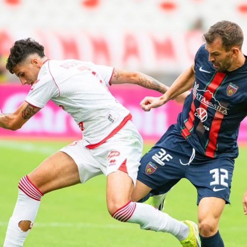 Bari, 23 convocati per il Catanzaro. Non recupera Oliveri