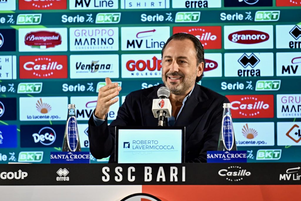 Luigi De Laurentiis Caprile Cheddira Bari