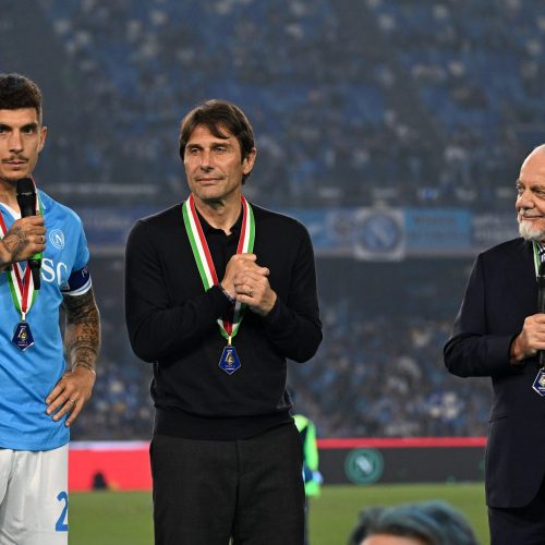 Napoli, Conte resta. ADL: “Lo asseconderò in tutto quello che avrà voglia di fare”