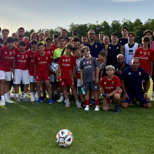 Roccaraso ’25, giorno 6: a parte in cinque, visita della scuola calcio Intesa Bari