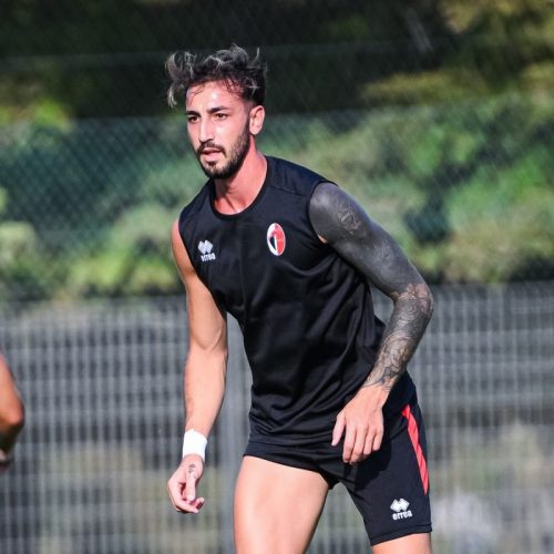 L’allenamento del Bari: a parte Gytkjaer e Cerri, solo palestra per Castrovilli