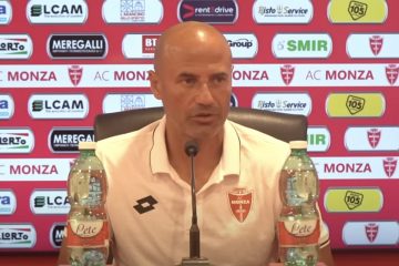 Monza, Bianco: “Il Bari ha giocatori di valore, non merita quella classifica. Azzi è recuperato”