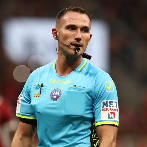 Venezia-Bari a Di Marco, al VAR Mazzoleni. È l’arbitro della prima partita della SSC Bari