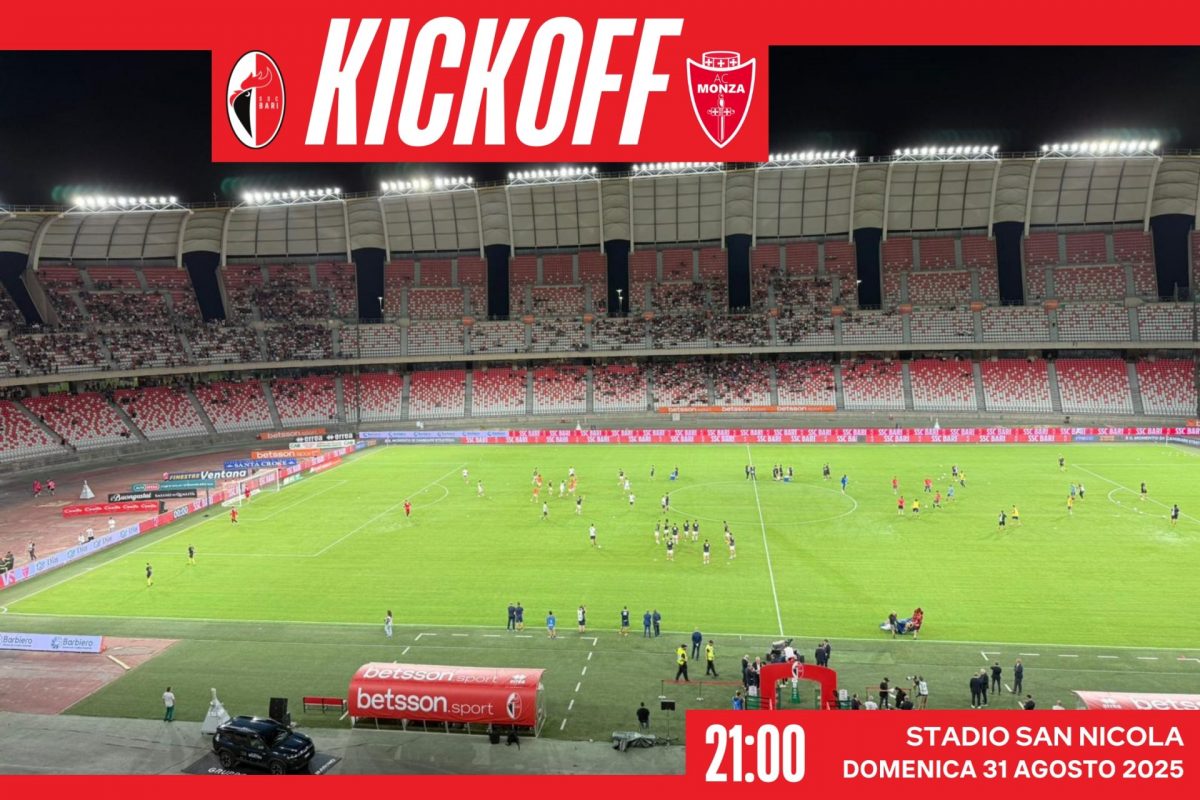 Live La Diretta Minuto Per Minuto Di Bari Monza 1 1 2 Dany Mota 16