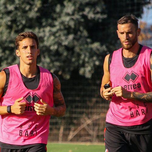 Bari, oggi la ripresa verso la Samp. Allenamento all’antistadio