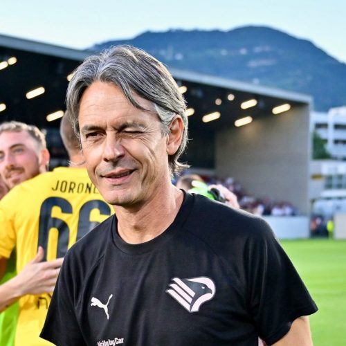 Palermo, Inzaghi: “Partita complicata, Bari molto forte. Siamo convinti delle nostre forze”