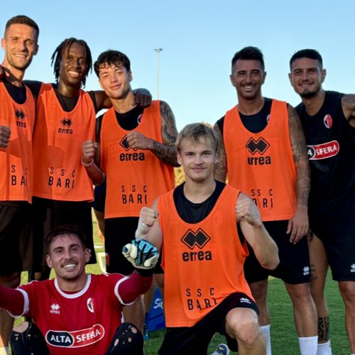 Bari, oggi allenamento pomeridiano. Domani meet&greet con Maggiore e i 3 nuovi