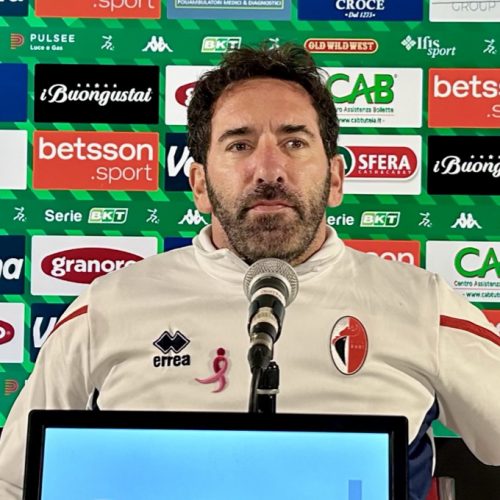 Caserta: “Problemi per Verreth, valuterò se portarlo. Per Nikolaou niente di grave. Partipilo? Errore mio farlo giocare subito”