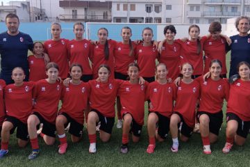 Bari, partenza ottima per l’Under 15 femminile. 14 reti al Triggiano