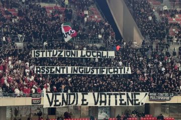 Contestazione della Nord salata: ecco la multa al Bari
