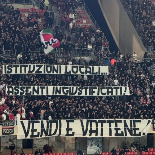 Contestazione della Nord salata: ecco la multa al Bari