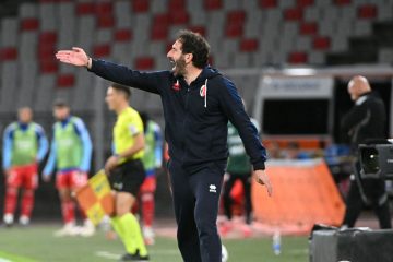 Caserta: “Dobbiamo crescere nel gioco. Non vedo nessuno fare calcio champagne”