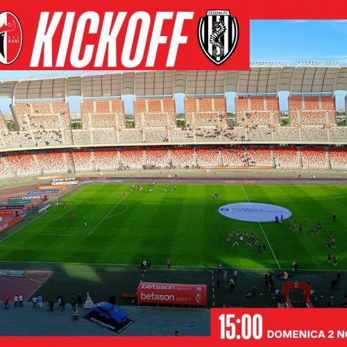 LIVE – La diretta minuto per minuto di Bari-Cesena 1-0 (80′ Gytkjaer)
