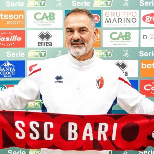 UFFICIALE – Vincenzo Vivarini è il nuovo allenatore del Bari. Contratto fino a giugno
