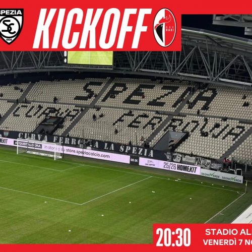 LIVE – La diretta minuto per minuto di Spezia-Bari 1-1 (7′ Gytkjaer, 35′ Kouda)
