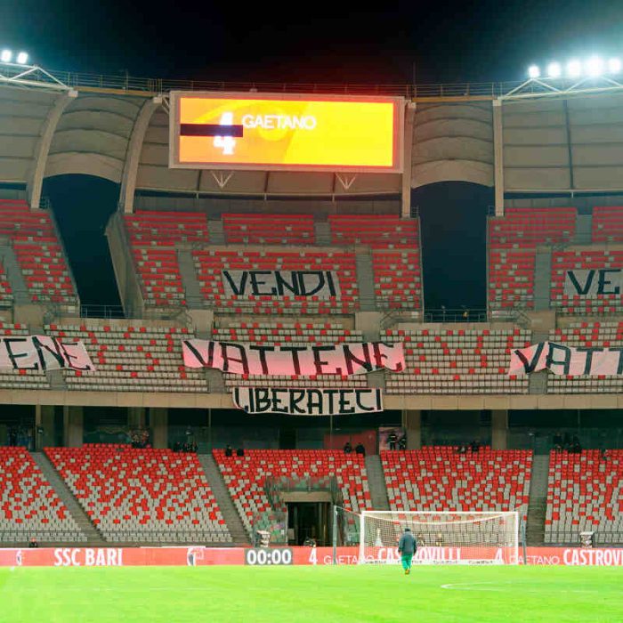 San Nicola vuoto, ma il Bari sesto in B per presenze allo stadio. La classifica