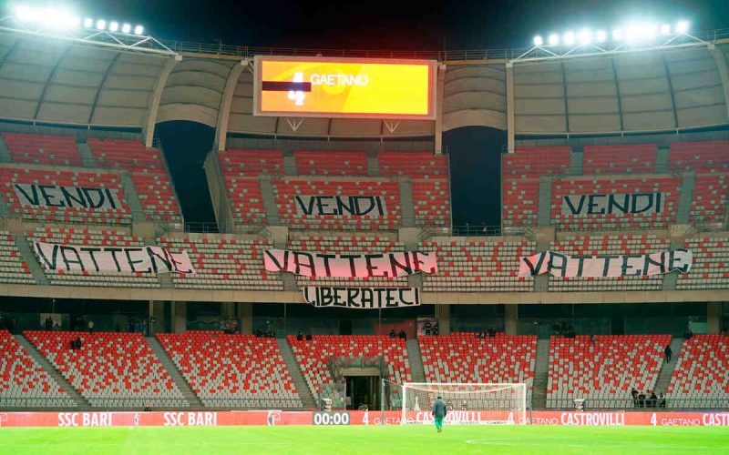 Bari protesta ultras