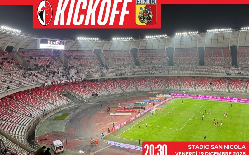 diretta bari catanzaro