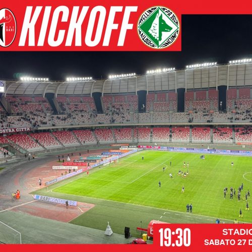 LIVE – La diretta minuto per minuto di Bari-Avellino 1-1 (53′ Dickmann, 68′ Biasci)