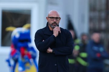 Carrarese, Calabro: “Col Bari partita estremamente complessa. 3 indisponibili”