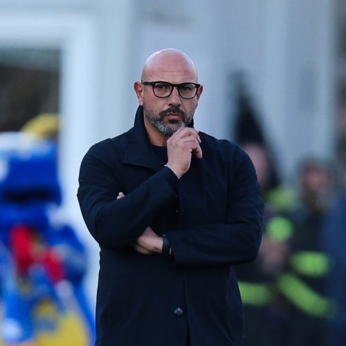 Carrarese, Calabro: “Col Bari partita estremamente complessa. 3 indisponibili”