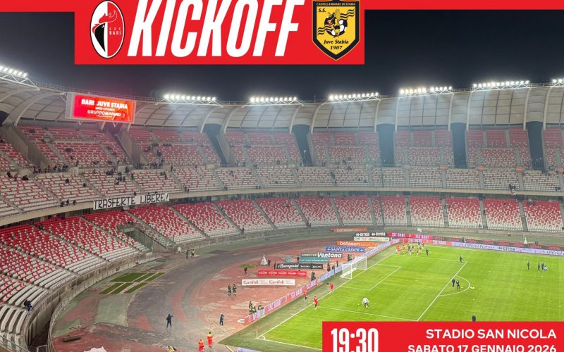 diretta bari juve stabia