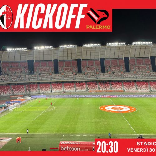 LIVE – La diretta minuto per minuto di Bari-Palermo 0-3 (57′ Le Douaron, 67′ Pohjanpalo, 83′ Ranocchia)