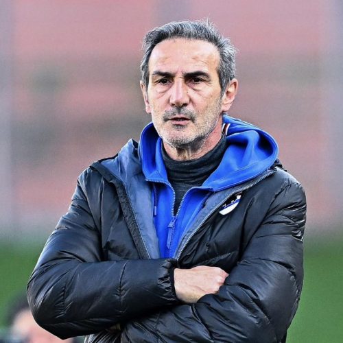 Sampdoria, Gregucci: “Bari avversario difficile, è uno scontro diretto. Out Coda, Esposito da valutare”