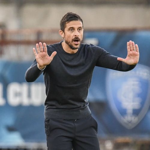 Empoli, Dionisi: “A Bari per smuovere la classifica”