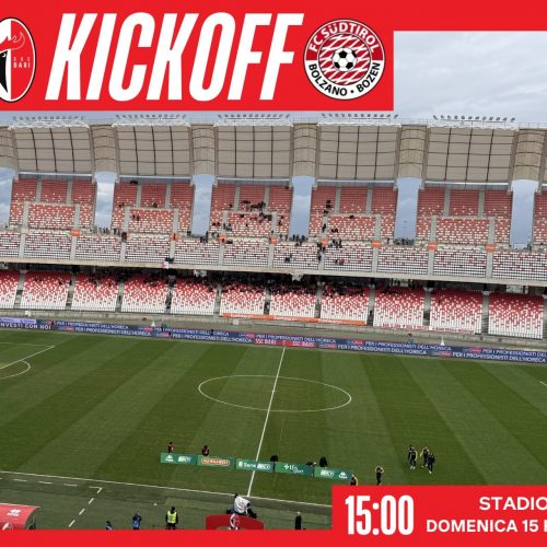 LIVE – La diretta minuto per minuto di Bari-Südtirol 1-2 (48′ Merkaj, 76′ Mane AG, 82′ Rao)