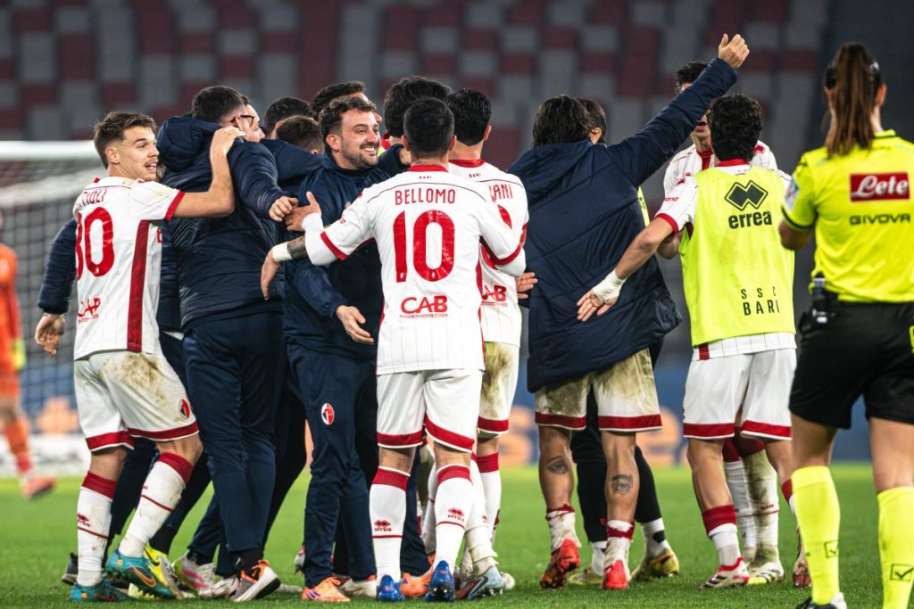 Bari esultanza serie b