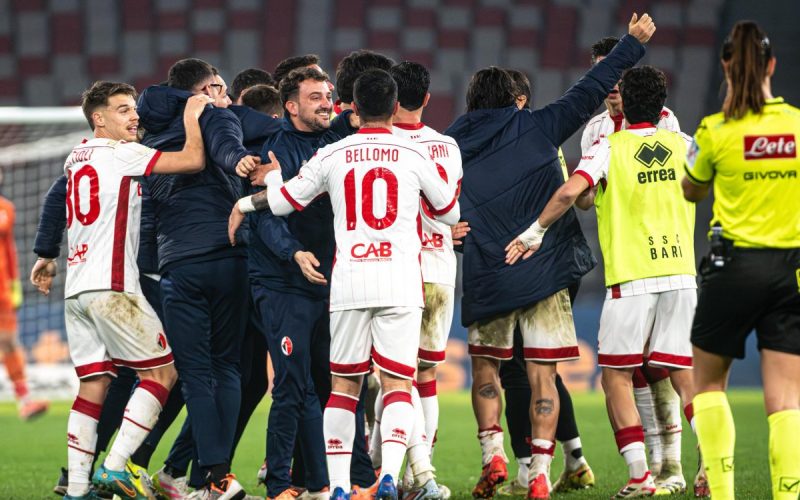 Bari esultanza serie b