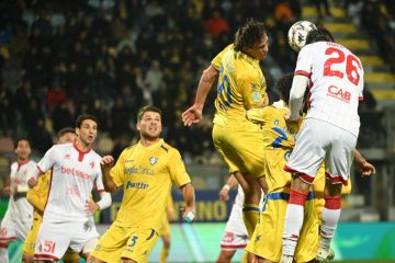 Frosinone-Bari 2-1: il tabellino della gara dello Stirpe