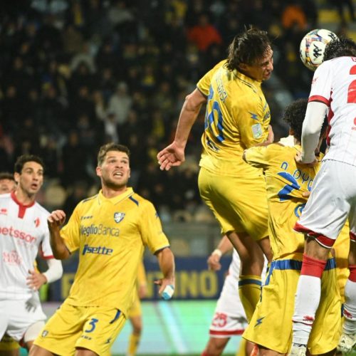 Frosinone-Bari 2-1: il tabellino della gara dello Stirpe