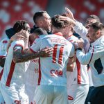 Bari esultanza Serie B