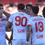 Bari esultanza Serie B