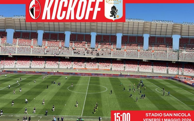 diretta bari entella