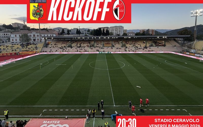 diretta catanzaro bari